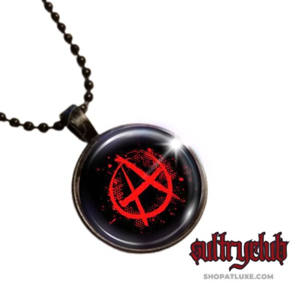 Anarchy Symbol Necklace (Several Styles) - Picture 16 of 16
